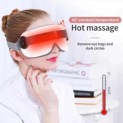 Massageur oculaire portable avec musique chaude airbag thermique rechargeable compression N.W. 42g