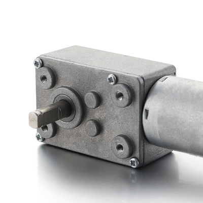 Courant continu 12v 24v moteur électrique à courant continu à brosse 28mm 3,79W/7,73W avec engrenage à vers