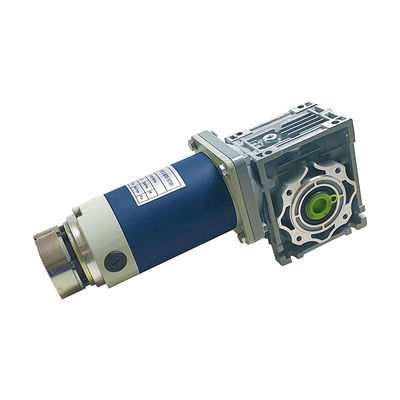 Moteur à courant continu de 90 mm à engrenage de ver 250W 12V 24V D type d'arbre à 50 tours par minute YLP 80BL-154-3
