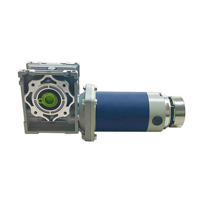 Moteur à courant continu de 90 mm à engrenage de ver 250W 12V 24V D type d'arbre à 50 tours par minute YLP 80BL-154-3