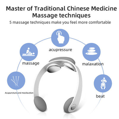 Masseur de cou intelligent avec et puissant Mini EMS électrique sans fil YLP-2101
