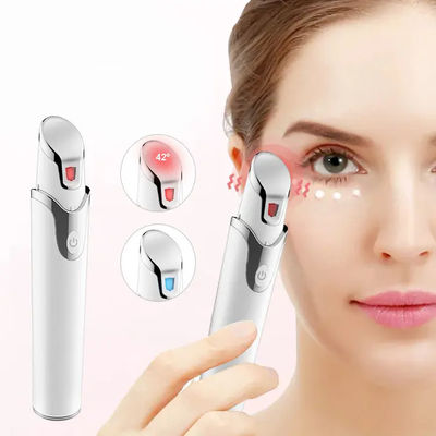 Masseur facial avec compression thermique outil de soin de la peau rechargeable 3 en 1