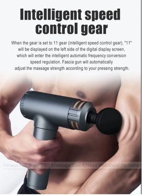 Contrôle du temps Mini Masseur musculaire pour la vibration des tissus profonds et la relaxation du corps