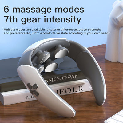 Protecteur du cou EMS TENS Massageur à impulsions à micro-courant pour soulager la colonne cervicale