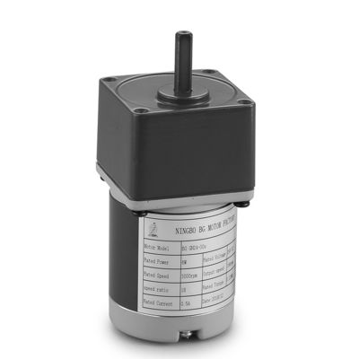 Vitesse réglable 60mm 24v 5w Moteur à courant continu brossé facile à utiliser YLP 80BL-154-3