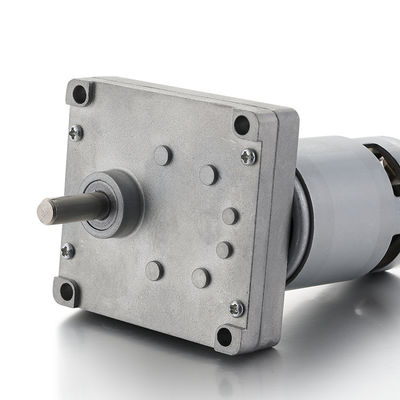 Moteur à engrenages de 42 mm 12V 24V moteur à engrenages carrés Spur Brushed DC Motor à couple élevé