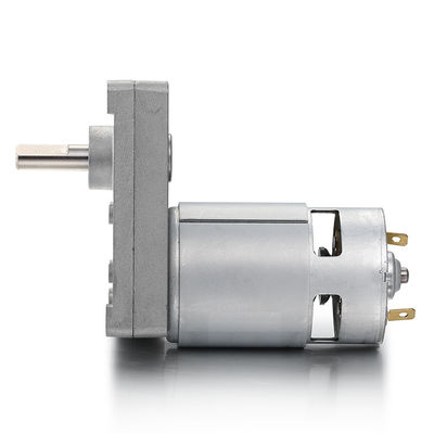 Moteur à engrenages de 42 mm 12V 24V moteur à engrenages carrés Spur Brushed DC Motor à couple élevé