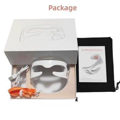 Machine de soin de la peau du visage à LED masque de traitement de la lumière rouge massager oculaire pour appareil intelligent sans fil