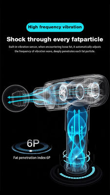 Pistolet de massage à batterie au lithium rechargeable pour le massage des tissus profonds et la récupération sportive