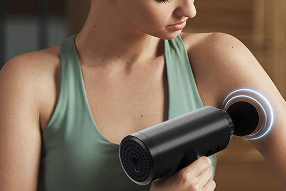 6 niveaux de fascia corporel, prise de pistolet de massage électrique pour la relaxation musculaire et la récupération