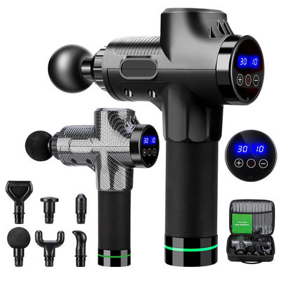 Affichage LCD 30 vitesses Masseur électronique portable de vibration corporelle pour relaxer les muscles