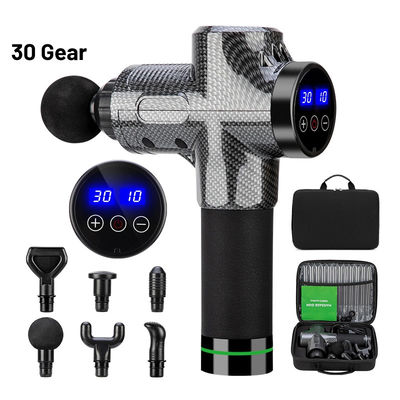 Affichage LCD 30 vitesses Masseur électronique portable de vibration corporelle pour relaxer les muscles