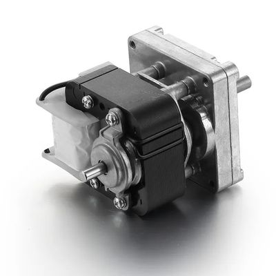50Hz/60Hz 61mm 110v 100w Moteur à courant alternatif entièrement fermé Machine à engrenage d'arbre excentrique Moteur électrique à courant alternatif