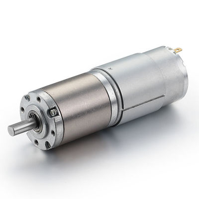 Commutation Brush couple élevé 12v 42mm engrenage à basse vitesse moteur CC brossé pour tapis de course 75dB
