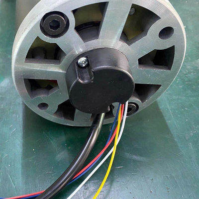 IE 1 Efficacité 500w de puissance Moteur automatique de porte avec capteur de hall et réducteur d'engrenage de vers