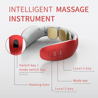 Massageur de cou à impulsions électromagnétiques sur mesure soulage la douleur musculaire cervicale par la chaleur