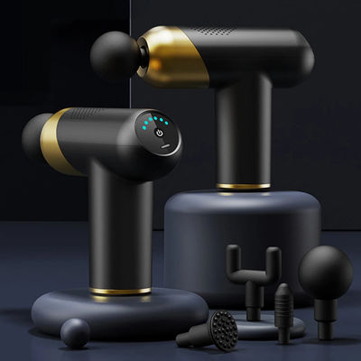 Pistolet de massage corporel pour la percussion des tissus profonds et la fonction de contrôle du temps de soulagement de la douleur