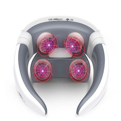 Massageur électrique à vibrations pour le cou et les épaules en forme de U 18cm * 14cm * 1cm