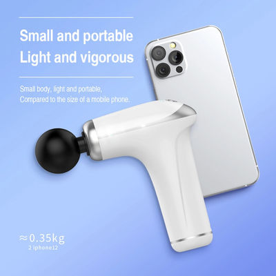 Pistolet de mini-massage à poche pour percussion silencieuse sans fil de fascia 60 * 165 * 195mm