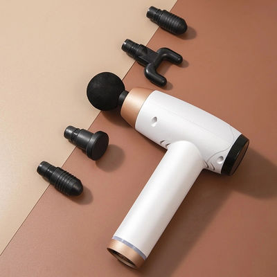 Pistolet de massage électrique à tissu profond avec 6 têtes, écran LCD à 30 vitesses et charge USB 1 kg