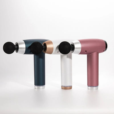 Pistolet de massage électrique à tissu profond avec 6 têtes, écran LCD à 30 vitesses et charge USB 1 kg