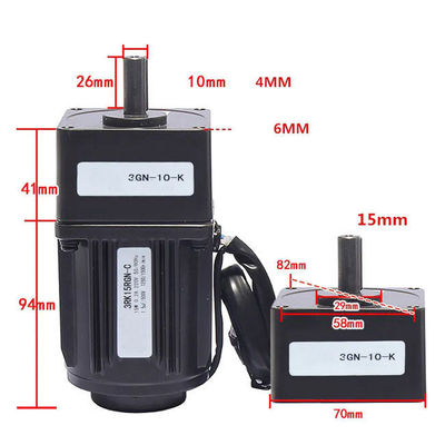 Moteur électrique à régulation de vitesse variable à bas régime, à couple élevé et moteur à brosse