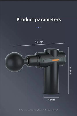 Fonction de contrôle du temps chaud et froid Muscle du tissu profond Fascia Gun 16,8V/24V Voltage