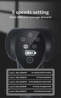 Pistolet de massage professionnel pour la récupération et la relaxation musculaire de tout le corps 229*247*105 mm