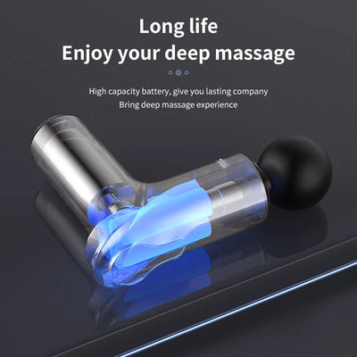 5 niveaux de vitesse Mini pistolet de massage portable pour la percussion ciblée des tissus profonds