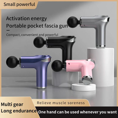 5 niveaux de vitesse Mini pistolet de massage portable pour la percussion ciblée des tissus profonds