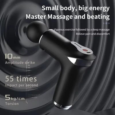 5 niveaux de vitesse Mini pistolet de massage portable pour la percussion ciblée des tissus profonds