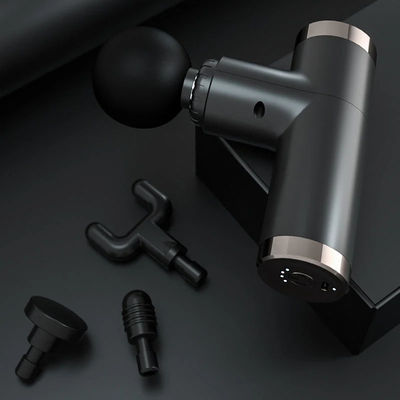 Détendez les muscles avec 4 vitesses puissant pistolet de massage à percussion 920g Mini Metal ABS Design