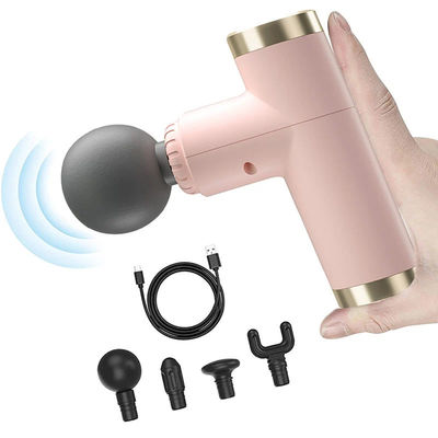 Détendez les muscles avec 4 vitesses puissant pistolet de massage à percussion 920g Mini Metal ABS Design