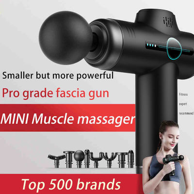 Mini pistolet de massage musculaire avec 5 niveaux de vitesse de poche 2-3 heures de charge