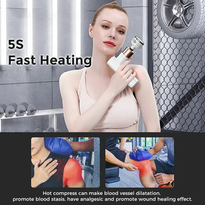 Un mini pistolet à fascia chauffé portable Votre secret pour le massage et la relaxation des tissus profonds