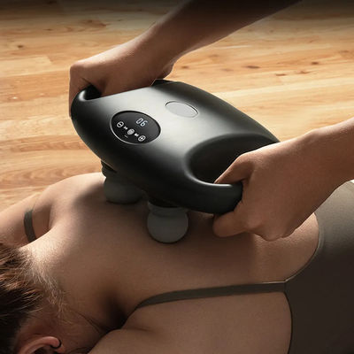 Massageur électrique à quatre têtes avec caractéristique de vibration 22X20X10 cm 5 niveaux de vitesse