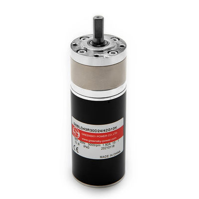 Moteur à micro engrenage GS Moteur à courant continu sans balai petit à 400 tr / min Vitesse et protection IE 4
