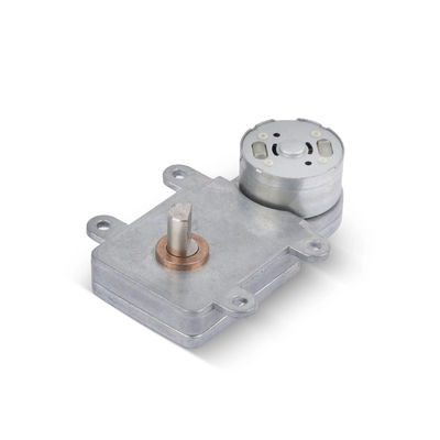 Moteur à engrenages à courant continu à aimant permanent pour portes automatiques 6-24V basse tension haute précision