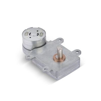 Moteur à engrenages à courant continu à aimant permanent pour portes automatiques 6-24V basse tension haute précision