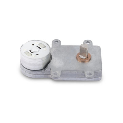 Moteur à engrenages à courant continu à aimant permanent pour portes automatiques 6-24V basse tension haute précision