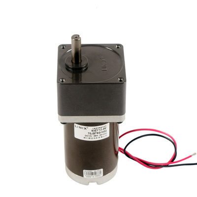 Servo-moteur 12V monophase totalement fermé à bas régime en courant continu avec 65% et puissance de sortie 36W
