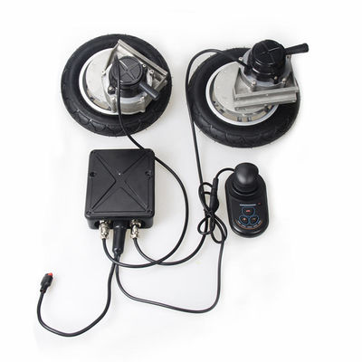 Moteur à entraînement de fauteuil roulant 250w 24v moteur à engrenages sans balai en courant continu avec frein électromagnétique