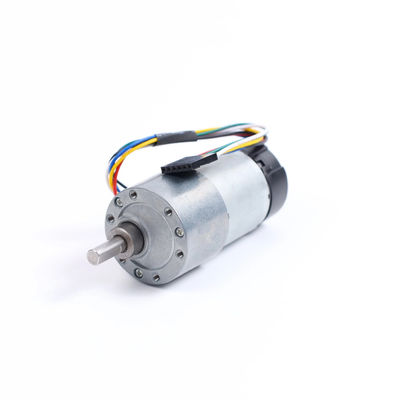 Moteur automatique de porte 12V petit moteur électrique à aimant permanent avec moteur à engrenages à courant continu réducteur 37 mm