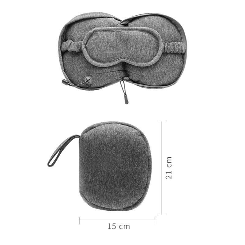 Températeur USB Masque pour les yeux à vapeur Coussin de massage multifonctionnel pour la relaxation du cou et des épaules