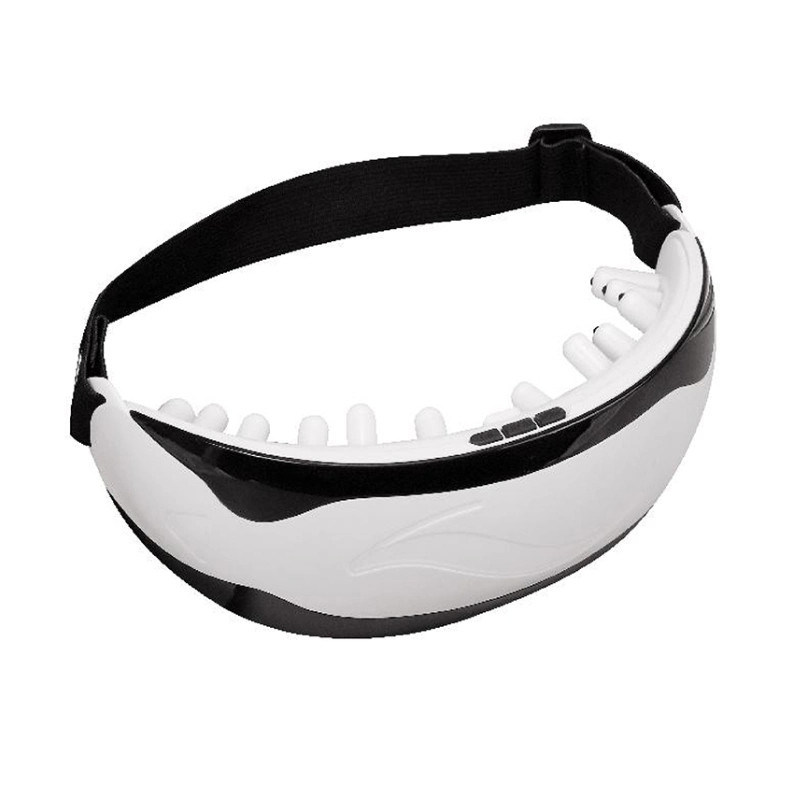 Masseur oculaire électrique à batterie au lithium de 250 mAh pour la vibration de la pression de l'air et le soulagement des yeux