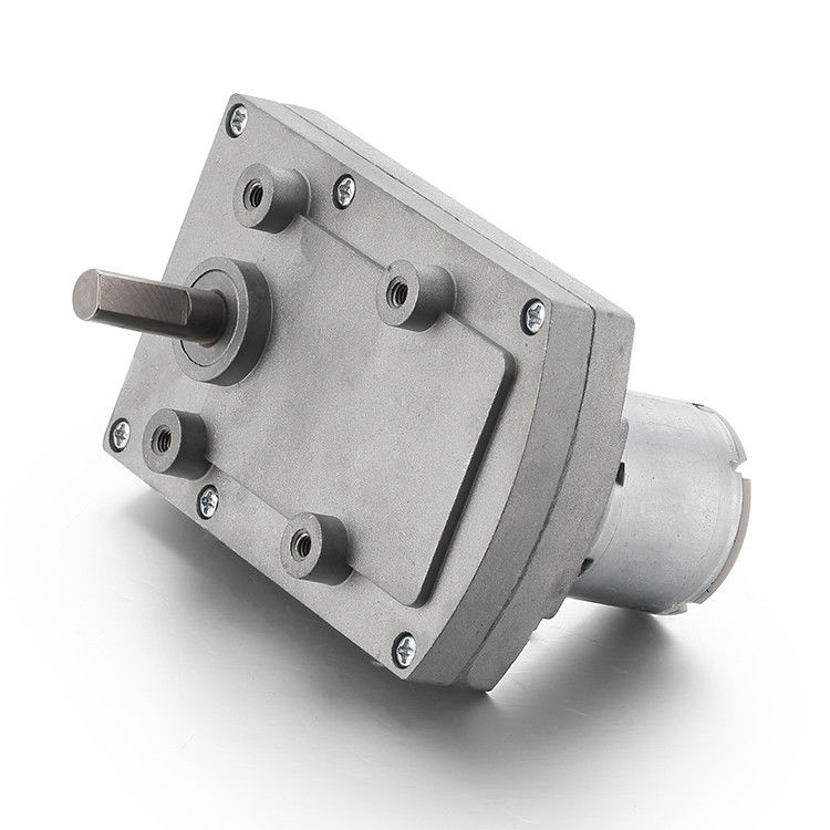 Moteur CC à alimentation directe de 24 v 32 mm avec boîtier argenté et faible niveau sonore de 75 dB