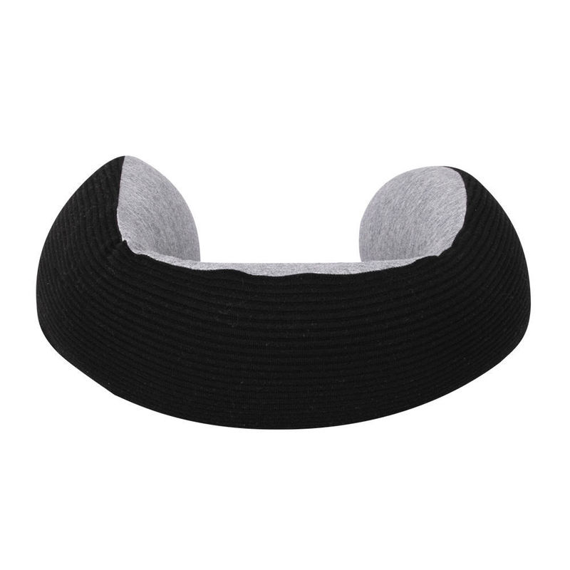 Massage relaxant en forme de U Mousse de mémoire Coussin de cou de voyage avec une capacité de batterie de 2000 mAh