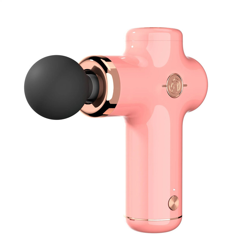 Mini pistolet de massage musculaire avec 6 têtes de massage et fonction de contrôle du temps