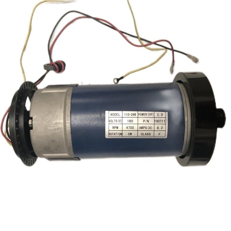 180V Voltage nominal Vitesse de pleine charge 4200±7%RPM Moteur électrique CC pour tapis de course 2.0HP