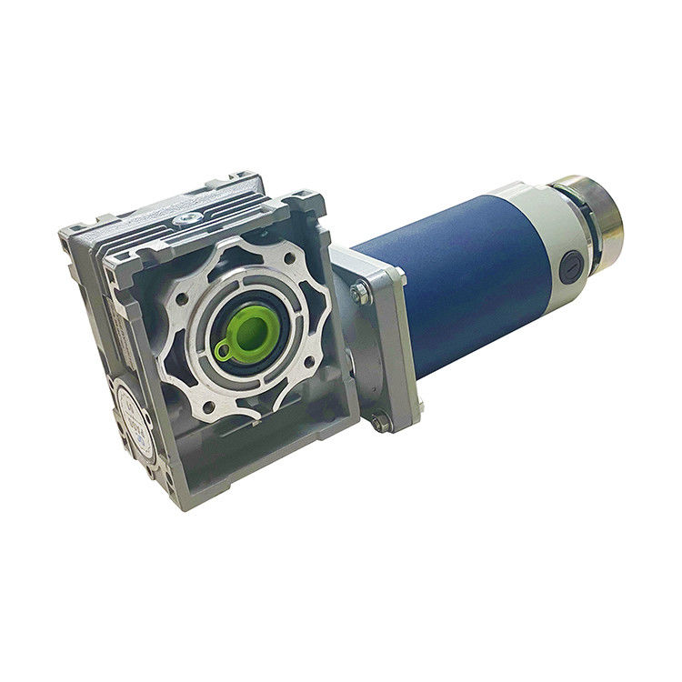 Moteur à courant continu de 90 mm à engrenage de ver 250W 12V 24V D type d'arbre à 50 tours par minute YLP 80BL-154-3